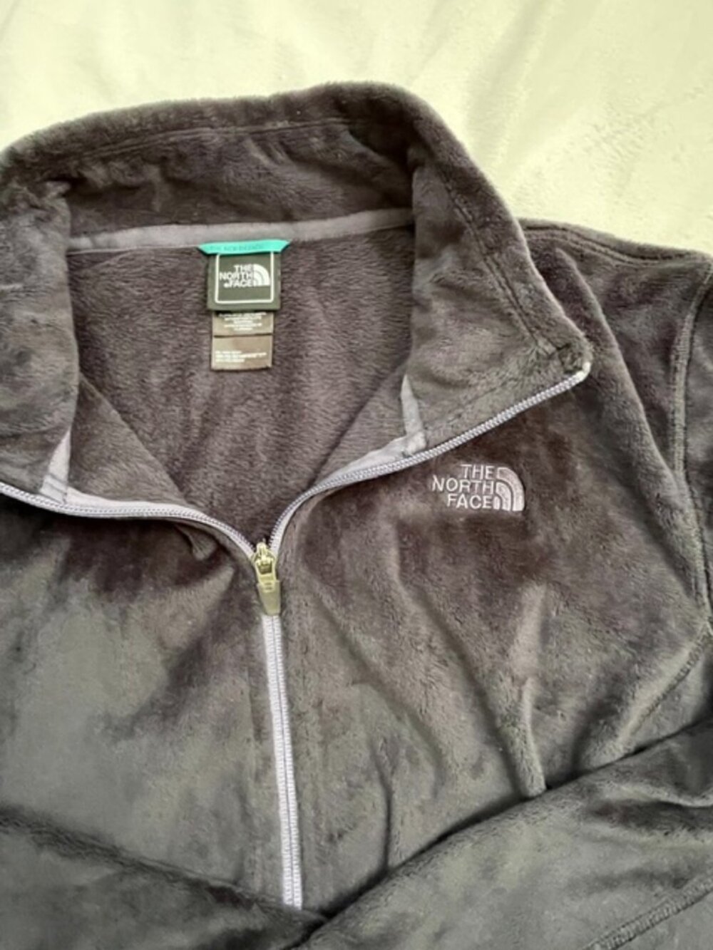 The North Face Women's Ositos Full-Zip Fleece Jacket, Black, Size XL - Picture 4 of 9